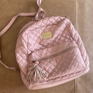 Pink small backpack